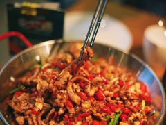 香辣鱿鱼須-费大厨辣椒炒肉(万家丽一店)