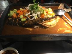 -探鱼·鲜青椒爽麻烤鱼(苏宁广场店)