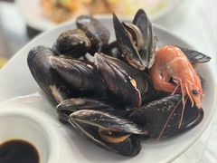 白灼鲜青口-众味海鲜大排档·活海鲜·潮汕味(南澳店)