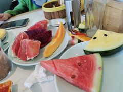 -绿岛港轩海鲜烤肉涮锅自助餐厅