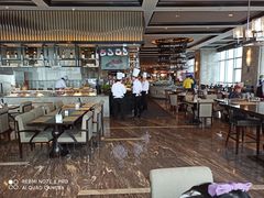 大堂-烟台中泽华羿铂尔曼酒店·汇·全日餐厅·高空海景自助