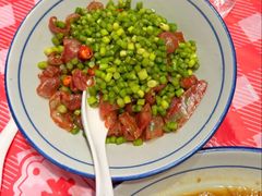 蒜苔炒土家腊肠-荆九爷爆炒桥头三嫩(浙大店)