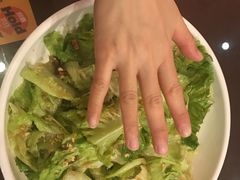 炝拌生菜-刘胖子家常菜·蹄花焖藕(中南店)