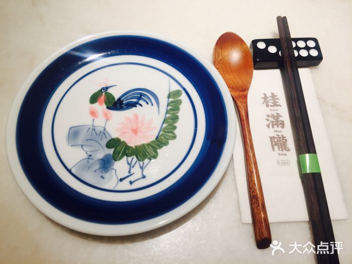 桂满陇-西湖船宴(西单大悦城店)餐具摆设图片