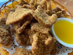 陈皮牛肉-隔田烧鸡
