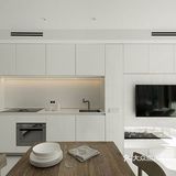 最后他们选择了最简约的风格