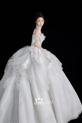 点击看大图 -艾拉·女王婚纱礼服馆