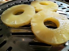 烤菠萝片-秋香家韩式炭火烤肉(磐石路店)