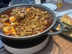 -老红桥炸灌肠牛肚锅烧烤(定福庄店)