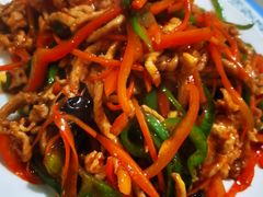 鱼香鸡丝-鑫来子菜馆