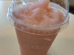 水蜜桃雪冰-麦当劳(杭州西湖银泰百货店)