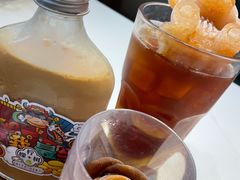 冠军玫瑰冰奶茶-柠檬树茶餐厅(海雅缤纷城店)