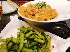蒜香毛豆-小俩口烧烤东北菜(双井店)