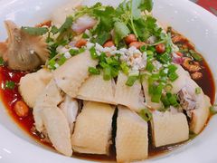 红葱头淋清远走地鸡-花好悦园(瀛洲店)