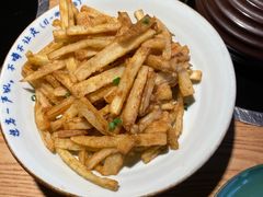 咸蛋黄炒茄子-吃饭皇帝大(解放西路店)