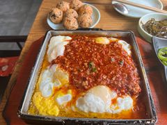 铁板鸡蛋-梅梅家的烤肉店(槐北路店)
