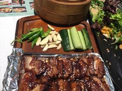 手工煎饼配烤肉-玉玲珑(陆家嘴店)