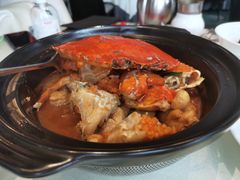 黄金膏蟹焗走地鸡-皇朝会.经典传统粤菜(外滩店)