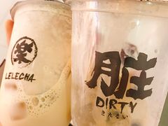 手炒黑糖脏脏茶-LELECHA乐乐茶(美罗城店)