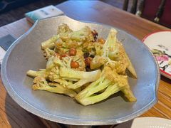 干锅有机花菜-新白鹿餐厅(银泰西湖文化广场店)