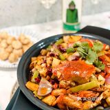 海鲜干锅搭配干白绝绝子 打卡宋记香辣蟹小酒馆