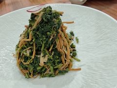 西洋菜拌金针菇-阿明小菜·海鲜·上海菜(梅陇店)