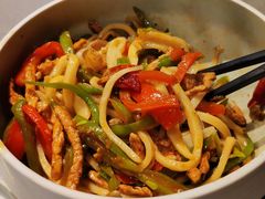 豆角丝炒肉拌转百刀-日上三甘(三里屯店)