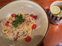 培根蛋奶面-CRAZYONES西班牙海鲜饭(上海美罗城店)