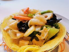 金盏虾丸子炒爽菜-三号黄浦会Canton Table