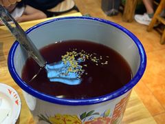 自制桂花酸梅汤-石记老北京炙子烤肉(松园店)