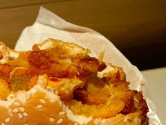 大盘鸡风味麦辣鸡腿汉堡-麦当劳(金稻田路餐)