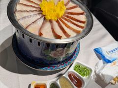 菊花酸菜炉肉热锅-聚德楼饭庄·果木烤鸭·京鲁菜(劲松店)