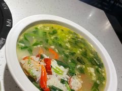 龙虾菜泡饭-京韵胡同·酱香羊蝎子火锅涮肉(长寿路店)