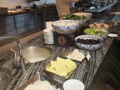 自助取餐区-上海三甲港铂瑞酒店-卓越西餐厅