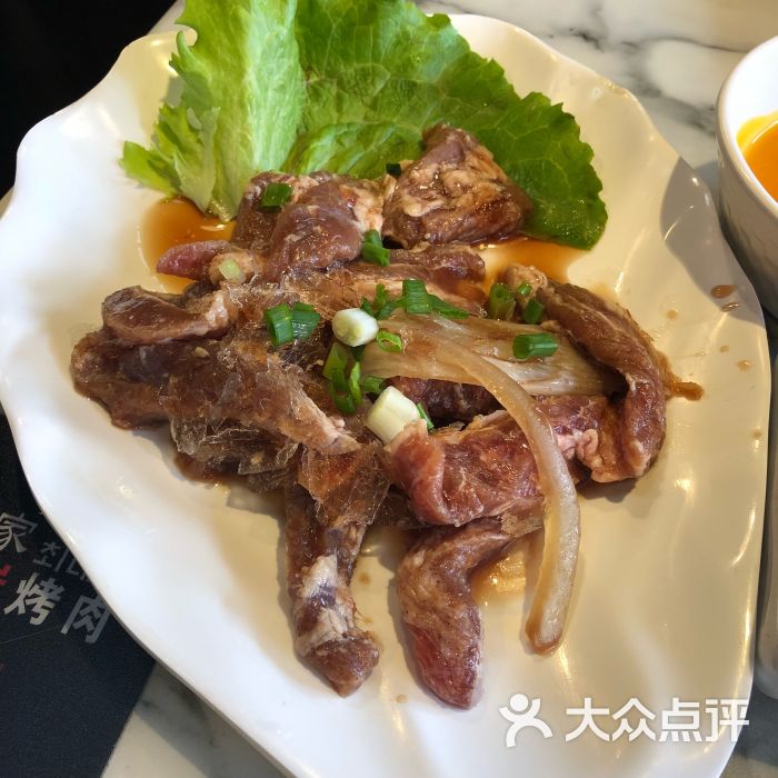 崔家木炭烤肉(北蔡唐人店)-護心肉-菜-護心肉圖片-上海美食-大眾點評