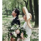 老公,咱们的森系婚纱照,真的很惊艳哦