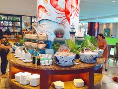 自助取餐区-厦门悦华酒店·绿庭主题自助餐厅