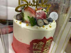 -芒果与甜纯动物奶油蛋糕&甜品台定制