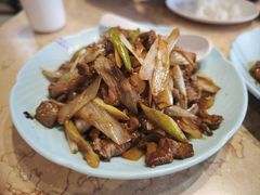 葱爆羊肉-南来顺饭庄·清真(南菜园店)