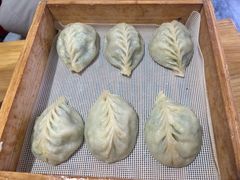 黄瓜鸡蛋蒸饺-老姑砂锅·烧烤天津菜(体北道店)