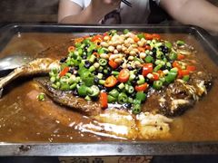 -探鱼·鲜青椒爽麻烤鱼(广州花都来又来店)