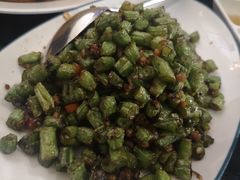 榄菜肉松炒四季豆-金翠河烧鹅餐厅(北城天街店)