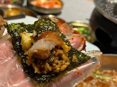 -草家酱蟹炭火烤肉店(珲春南路一店)