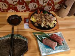 铺天盖地炙烤和牛寿司-隐月· 㐂和食屋(芝罘万达公馆店)