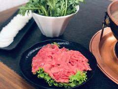 手工鲜切滑牛肉-清真·京华源铜锅涮肉(丰庆店)