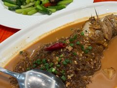 米鱼烧粉丝。时价-宁海食府(大剧院店)