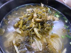 咸菜肉丝面-万寿斋(山阴路店)