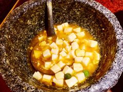 石锅鸡汤豆腐-绿茶餐厅(华联万柳店)
