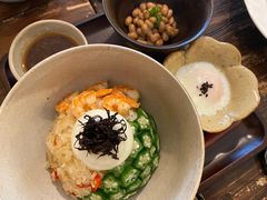 自制纳豆蘸烩饭-小食院简餐厅