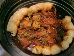 脊骨芸豆锅-满兴咱妈烀饼铁锅炖(兰州北街店)